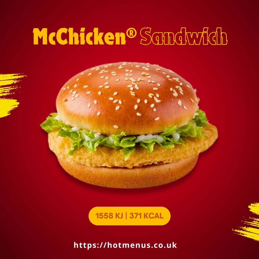 McDonalds McChicken Sandwich