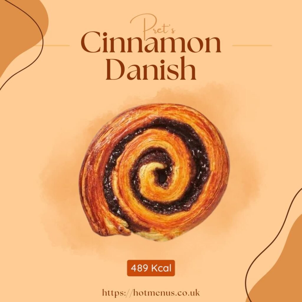 Cinnamon Danish at Pret South Kensington