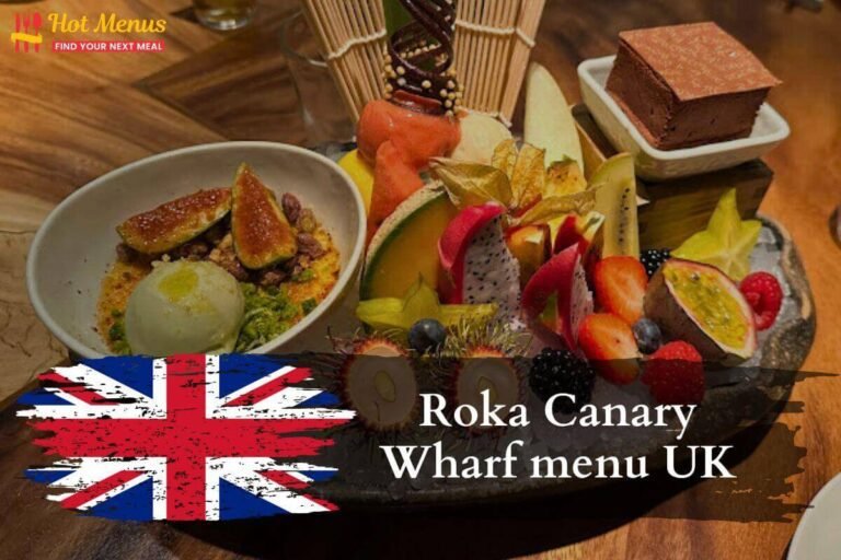 Roka Canary Wharf Menu 2025 | Authentic Japanese Cuisine