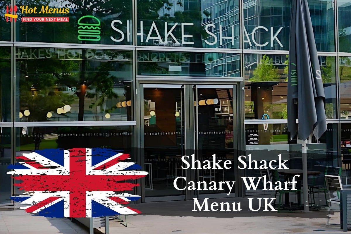 Shake Shack Canary Wharf Menu