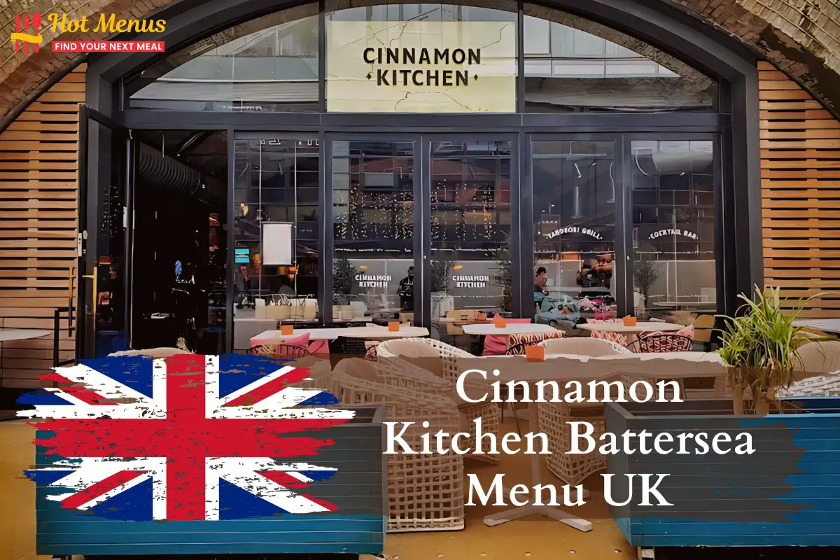 Cinnamon Kitchen Battersea Menu