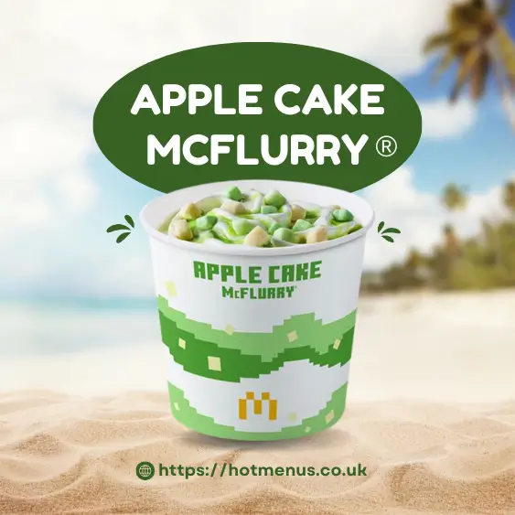 McDonald's Apple Cake McFlurry