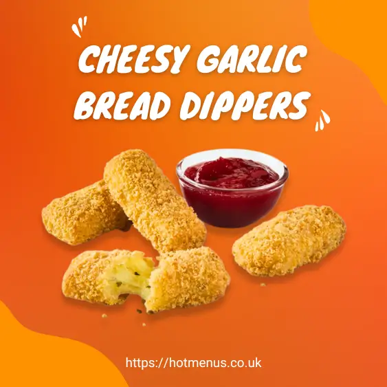 McDonald's Cheesy Garlic Bread Dippers