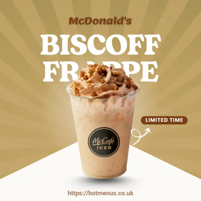Mcdonald's Biscoff Frappe