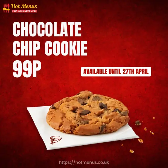 kfc Chocolate Chip Cookie
