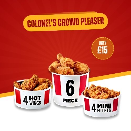 kFC colonel's crowd pleaser price