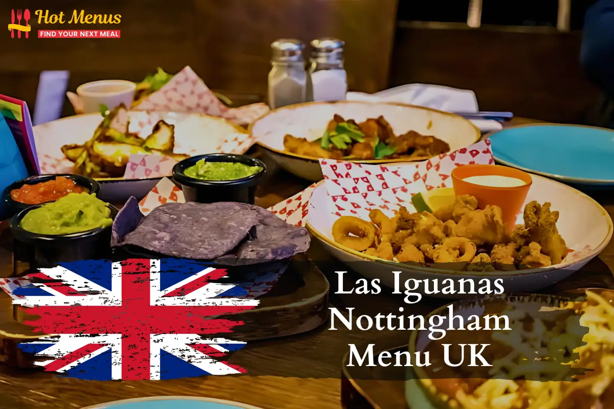 Las Iguanas Nottingham Menu