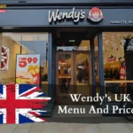 Wendy's UK menu