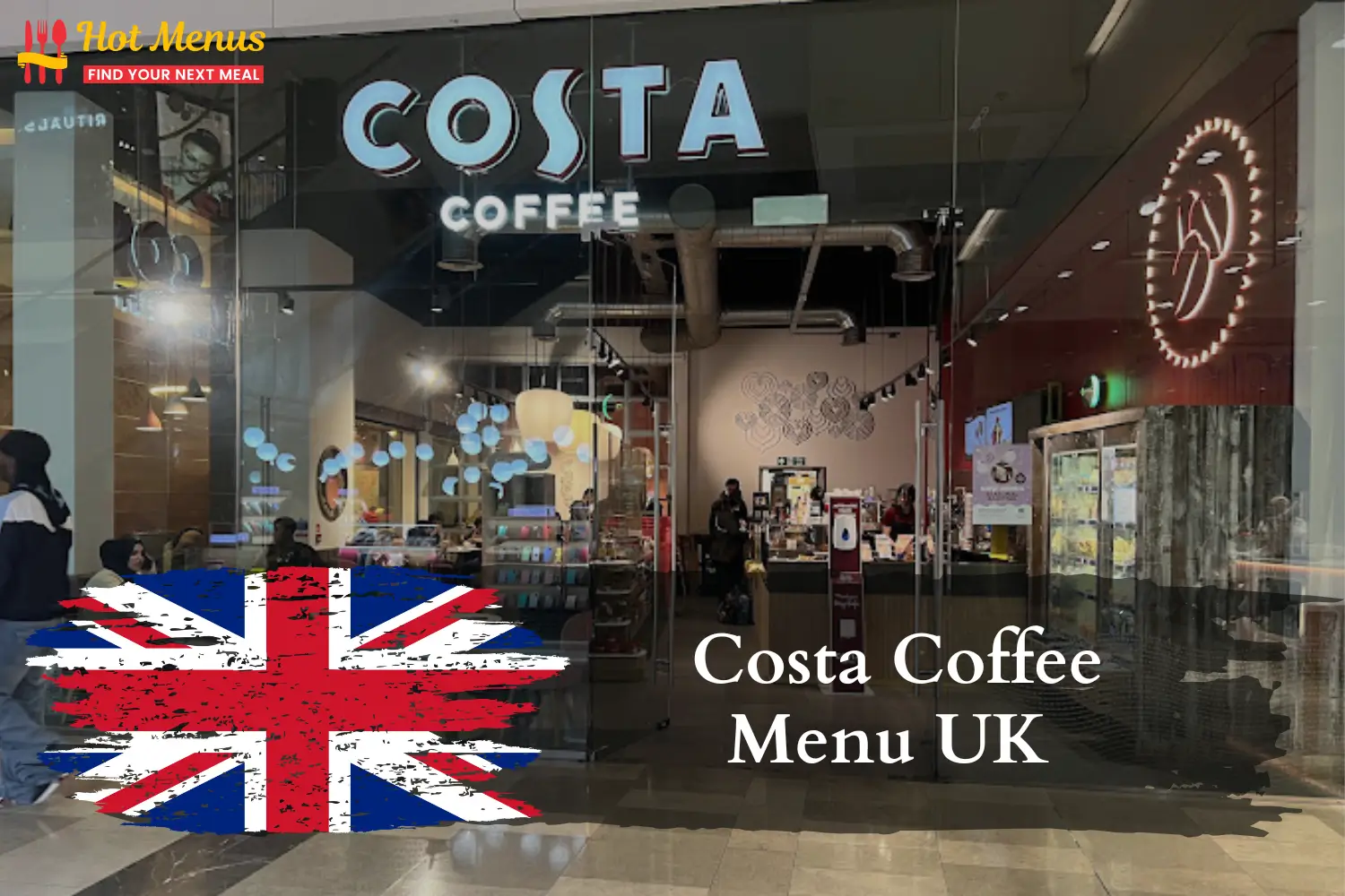 Costa Coffee Menu