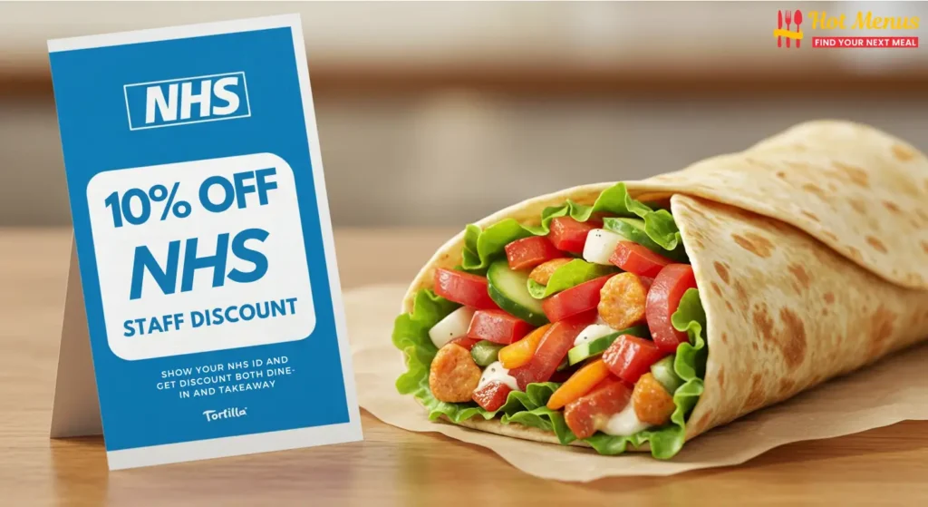 Tortilla NHS Discount