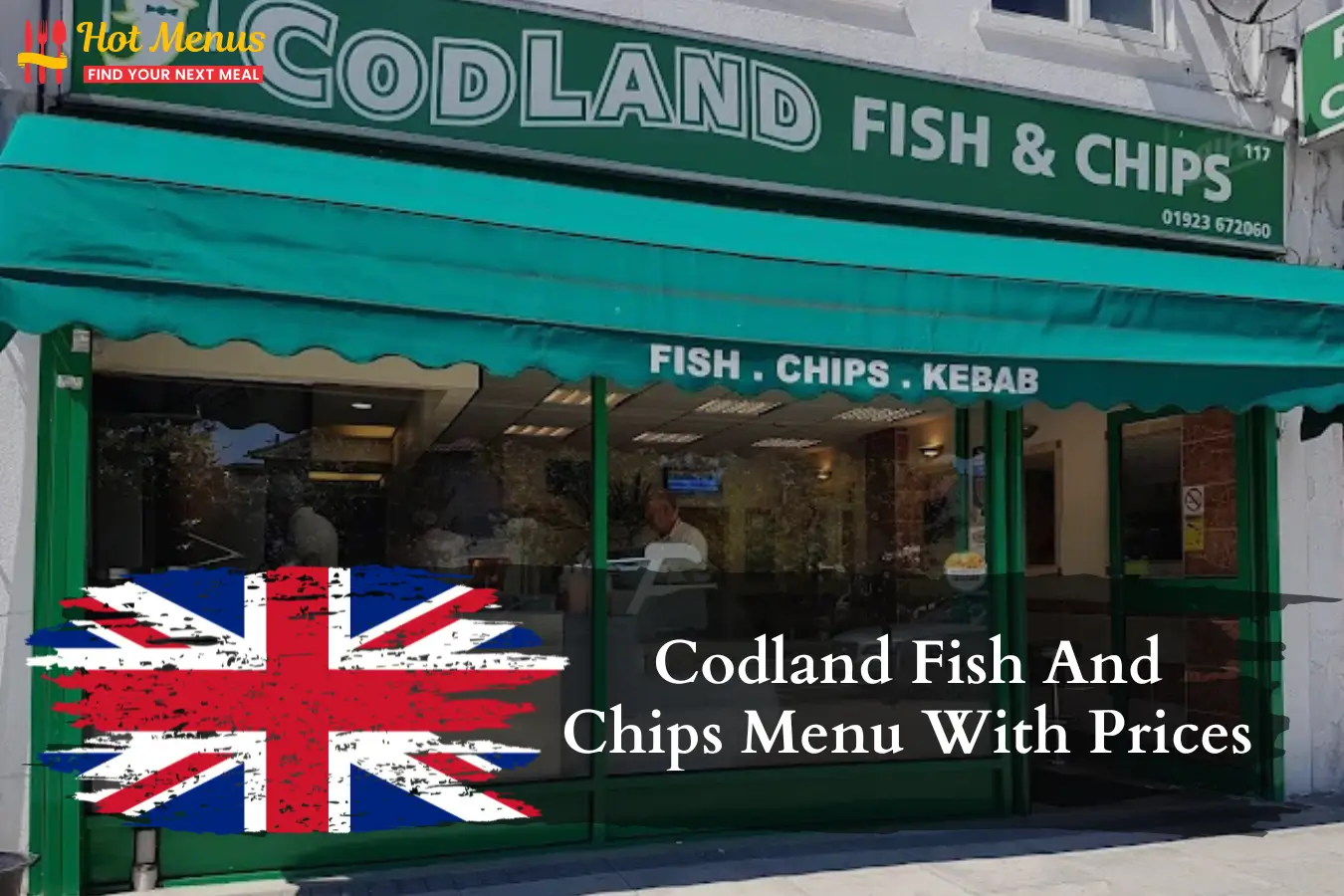 Codland Fish and Chips Menu