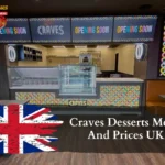 Craves Desserts Menu