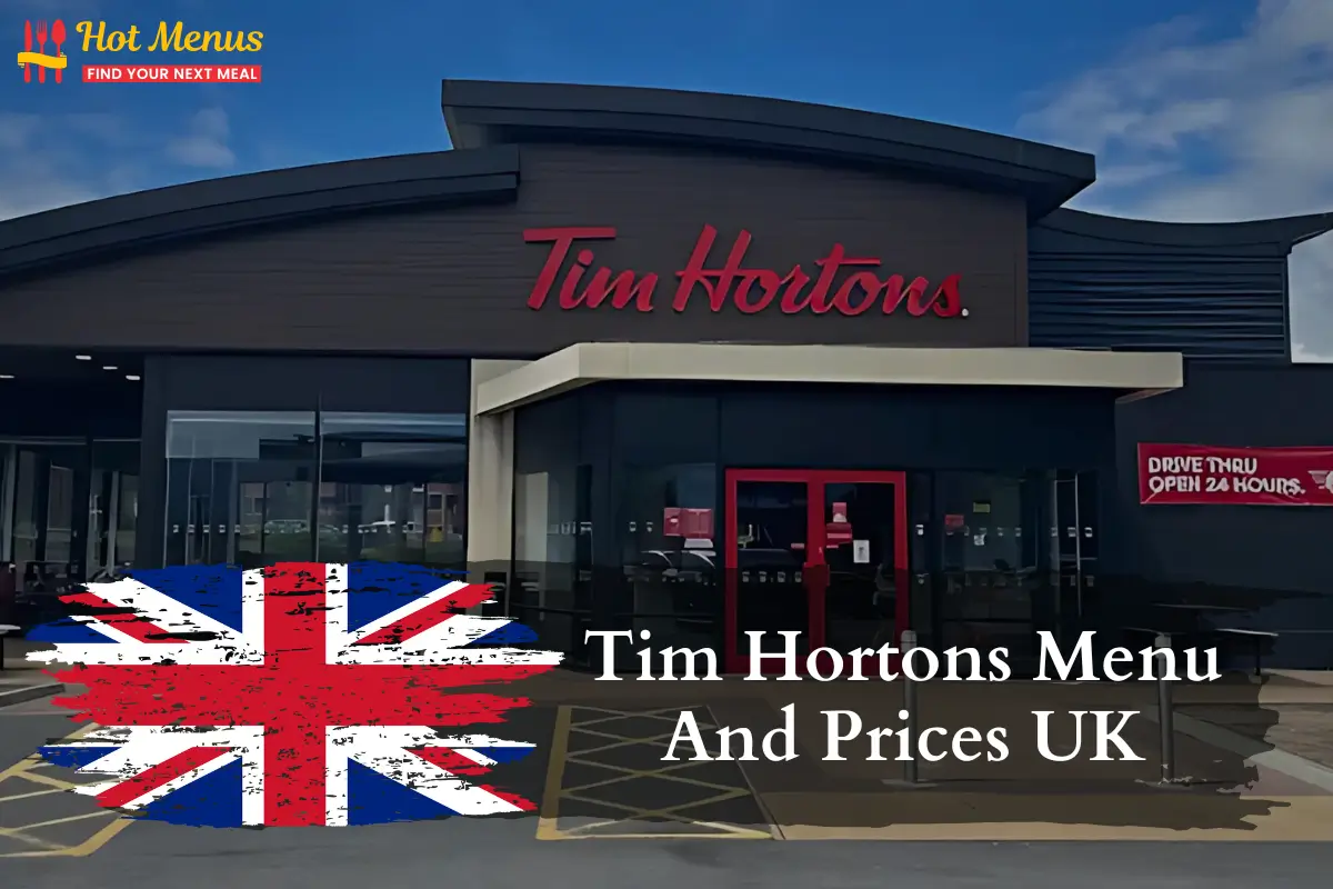 Tim Hortons Menu