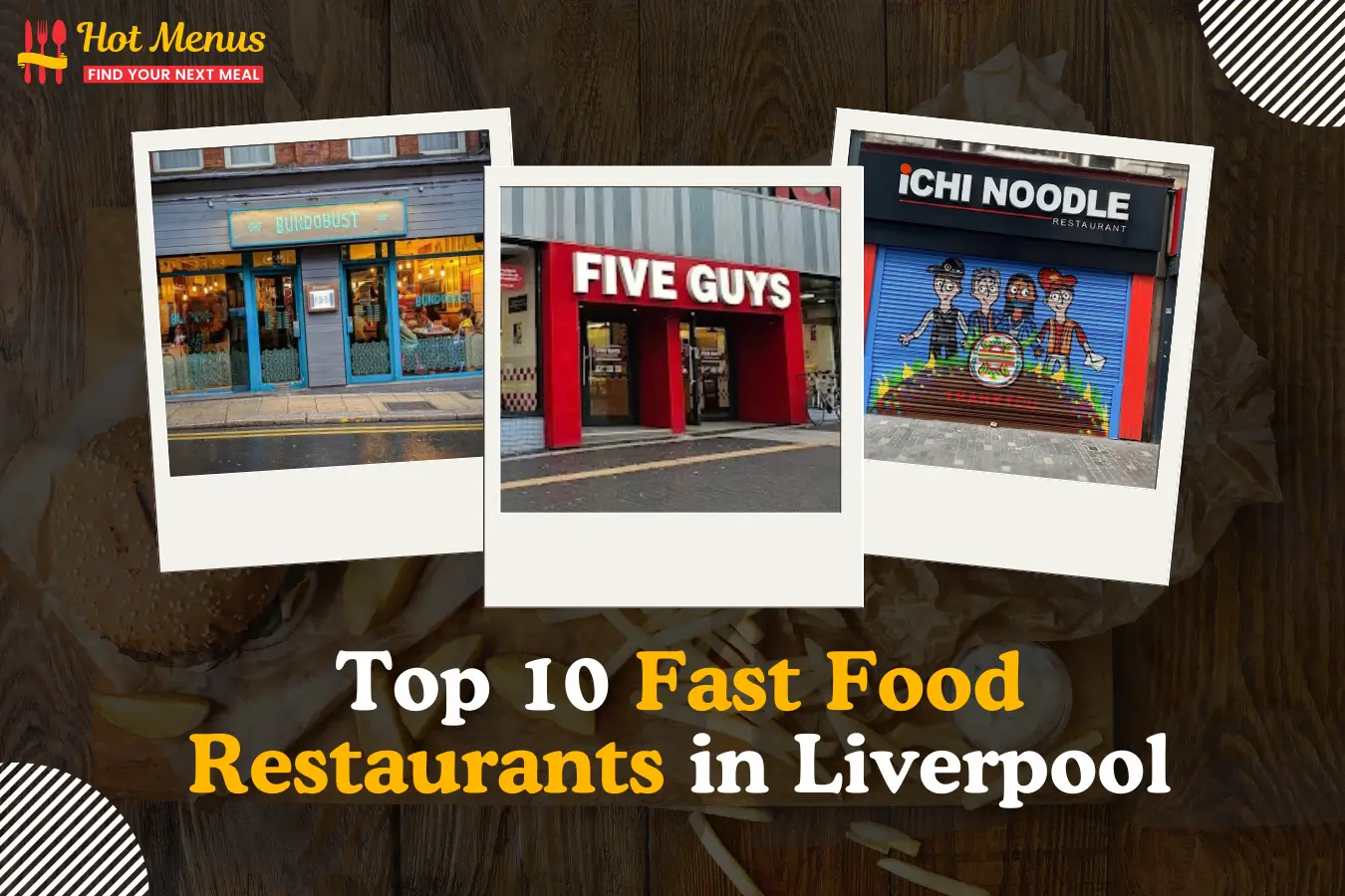fast food restaurants in Liverpool