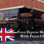 Pizza Express Menu With Prices